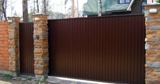 Купить откатные ворота консольные Асбест, цена от 2768 руб.