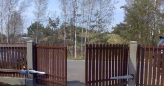 Купить распашные ворота из штакетника Асбест, цена от 2716 руб.